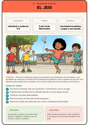 «El jegi» — para cinco minutos sueltos